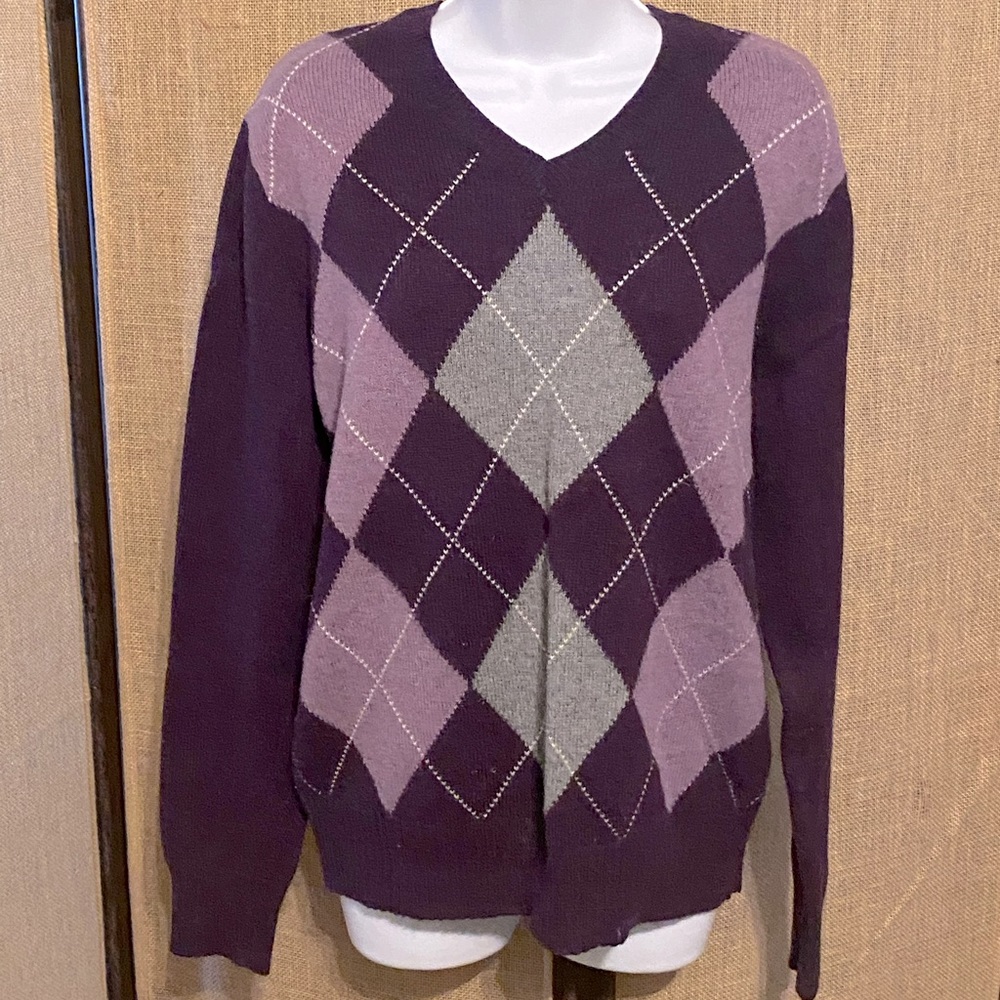 Joe Fresh argyle sweater